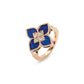 VENETIAN PRINCESS RING WITH DIAMONDS AND LAPIS