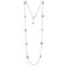 PRINCESS FLOWER NECKLACE WITH DIAMONDS