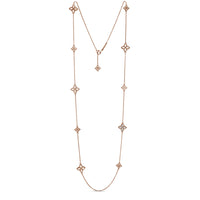 PRINCESS FLOWER NECKLACE WITH DIAMONDS