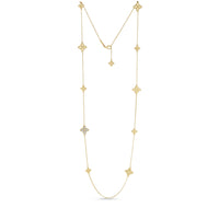 PRINCESS FLOWER NECKLACE WITH DIAMONDS