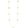 PRINCESS FLOWER NECKLACE WITH DIAMONDS