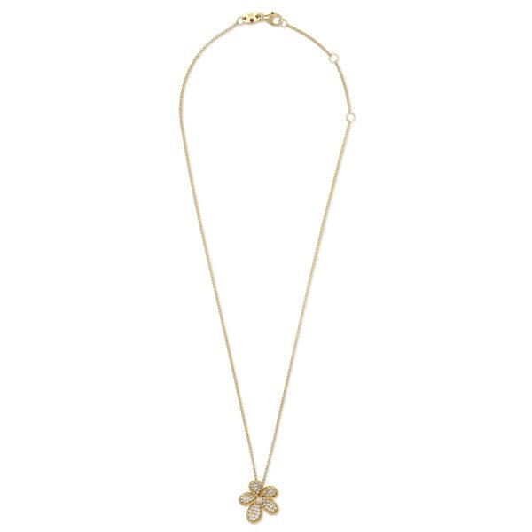 JASMINE NECKLACE WITH DIAMONDS