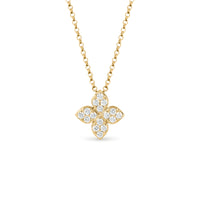 PRINCESS FLOWER NECKLACE FOR CAROUSEL WITH DIAMONDS