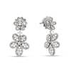JASMINE EARRINGS WITH DIAMONDS