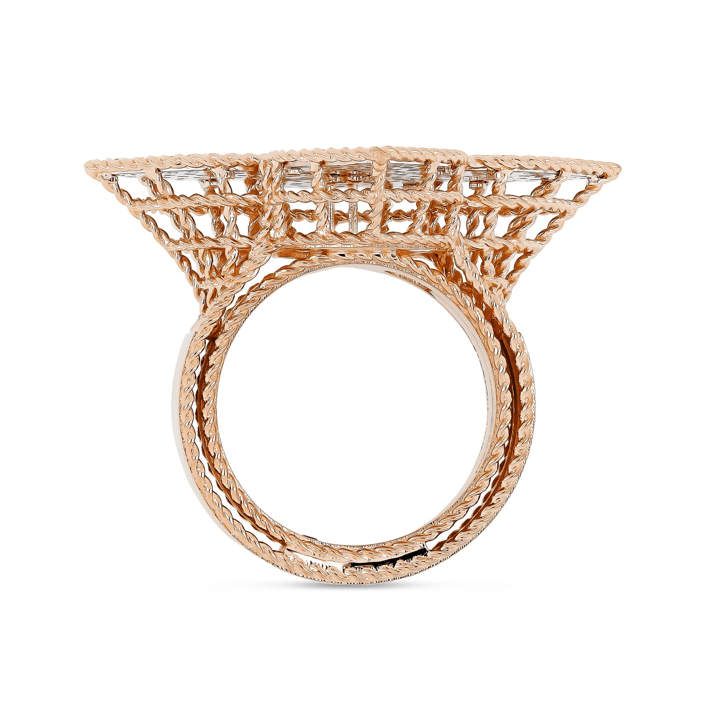 PRINCESS FLOWER RING WITH DIAMONDS