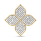 PRINCESS FLOWER RING WITH DIAMONDS