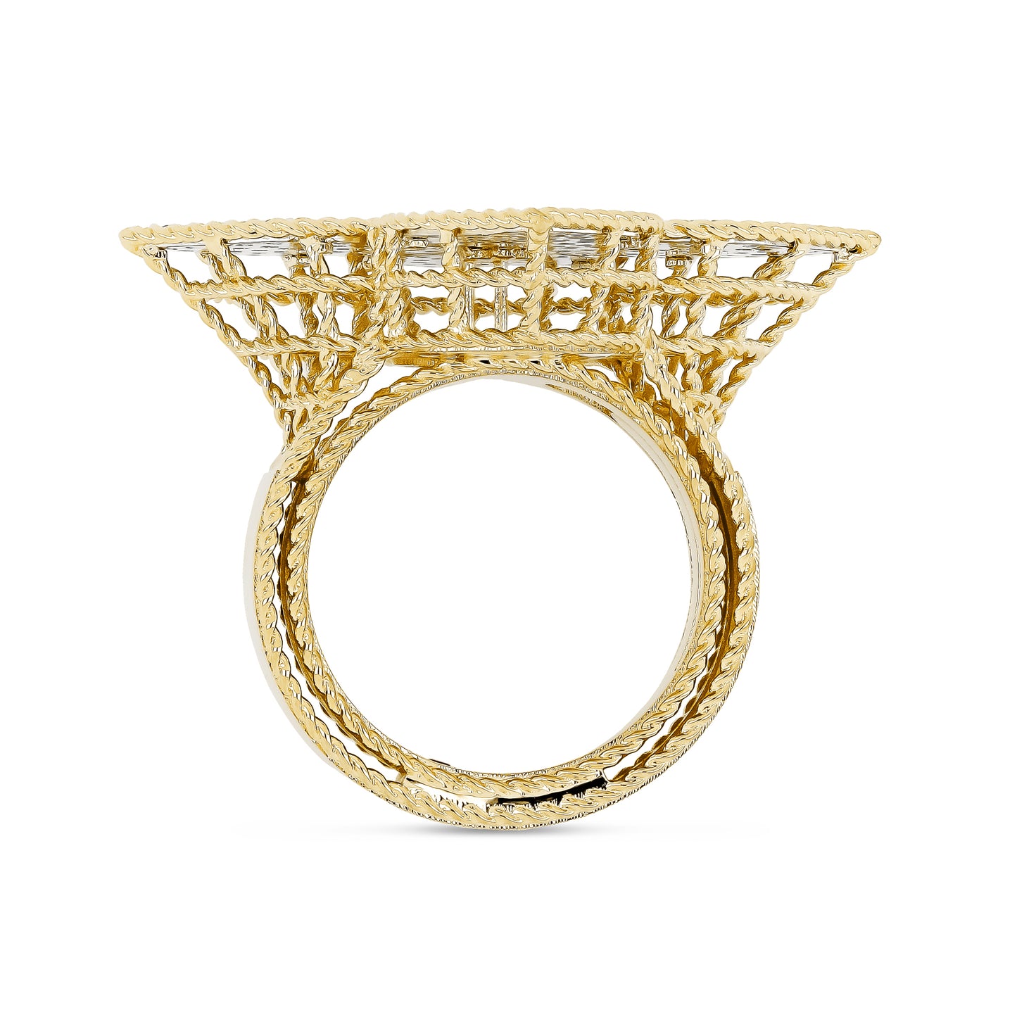 PRINCESS FLOWER RING WITH DIAMONDS