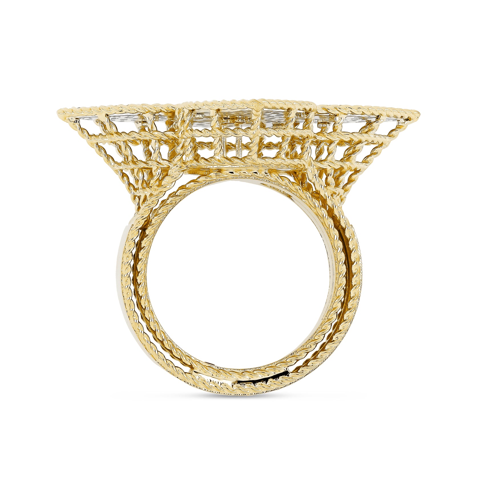 PRINCESS FLOWER RING WITH DIAMONDS