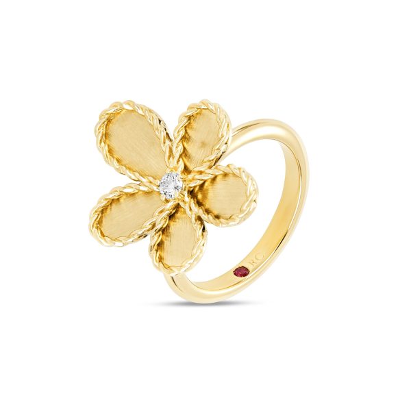 JASMINE RING WITH DIAMONDS