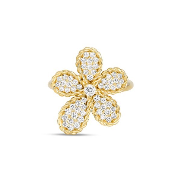 JASMINE RING WITH DIAMONDS