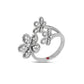 JASMINE RING WITH DIAMONDS