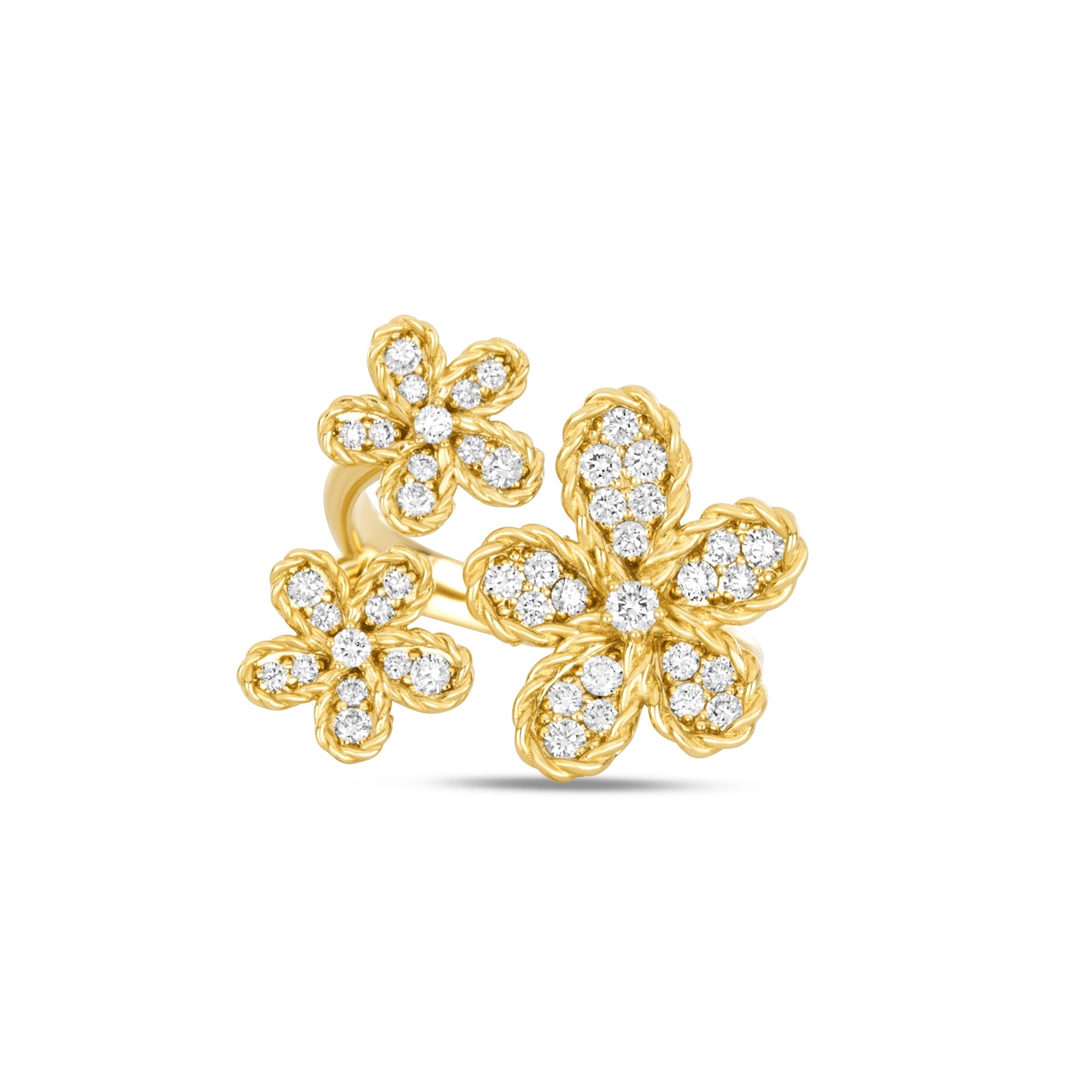 JASMINE RING WITH DIAMONDS