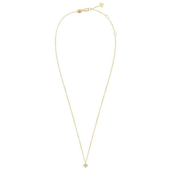 PRINCESS FLOWER NECKLACE FOR CAROUSEL WITH DIAMONDS
