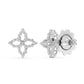 DIAMOND PRINCESS EARRINGS FOR CAROUSEL WITH DIAMONDS