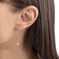 PRINCESS FLOWER EARRINGS FOR CAROUSEL WITH DIAMONDS