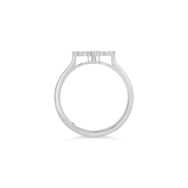 DIAMOND PRINCESS RING FOR CAROUSEL WITH DIAMONDS