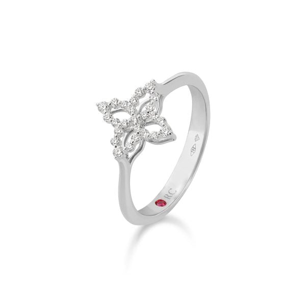 DIAMOND PRINCESS RING FOR CAROUSEL WITH DIAMONDS