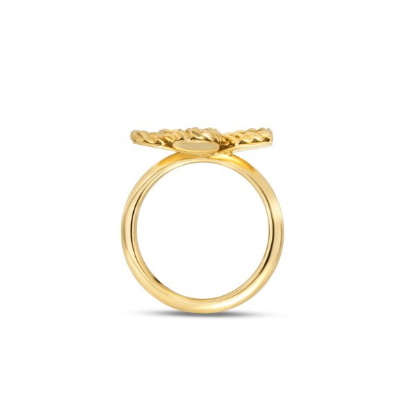 JASMINE RING WITH MOTHER OF PEARL DIAMONDS