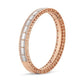 ART DECO BANGLE WITH MOTHER OF PEARL AND DIAMONDS