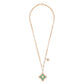 VENETIAN PRINCESS COLLAR WITH DIAMONDS AND CHRYSOPRASE