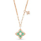 VENETIAN PRINCESS COLLAR WITH DIAMONDS AND CHRYSOPRASE