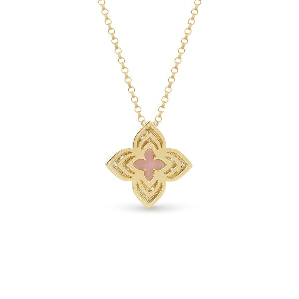 VENETIAN PRINCESS NECKLACE FOR CAROUSEL WITH DIAMONDS AND OPAL