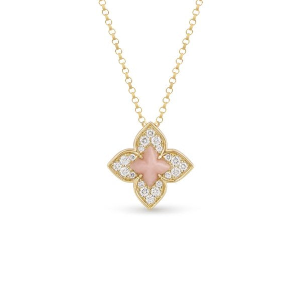 VENETIAN PRINCESS NECKLACE FOR CAROUSEL WITH DIAMONDS AND OPAL