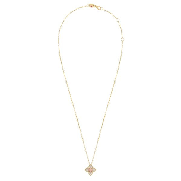 VENETIAN PRINCESS NECKLACE FOR CAROUSEL WITH DIAMONDS AND OPAL