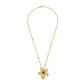 JASMINE NECKLACE WITH DIAMONDS AND GREEN TOURMALINE
