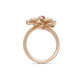 Tiaré RING WITH MOTHER OF PEARL, RUBELLITE AND DIAMONDS