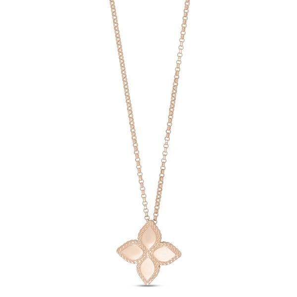 PRINCESS FLOWER NECKLACE IN GOLD