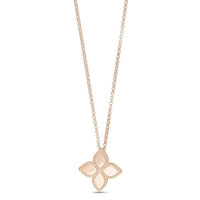 PRINCESS FLOWER NECKLACE IN GOLD