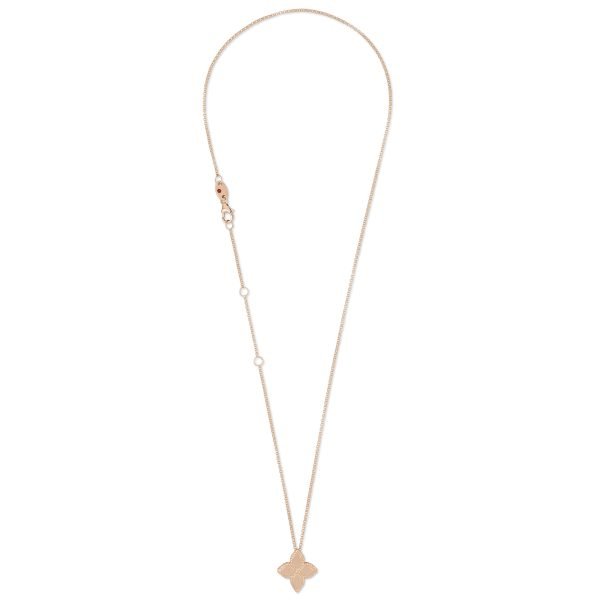 PRINCESS FLOWER NECKLACE IN GOLD