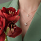 PRINCESS FLOWER NECKLACE WITH DIAMONDS
