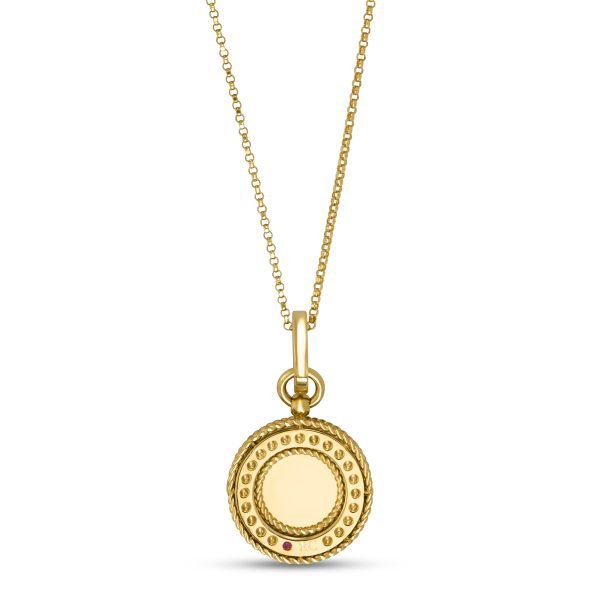 VENETIAN MEDALLIONS COLLAR WITH DIAMONDS