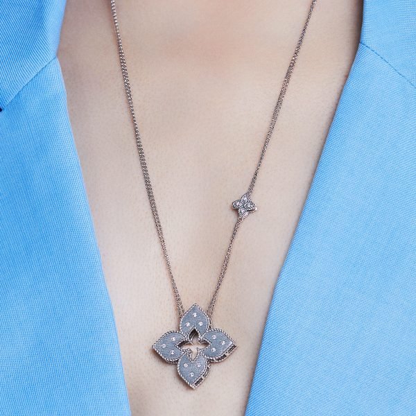 VENETIAN PRINCESS NECKLACE  WITH DIAMONDS