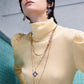 VENETIAN PRINCESS NECKLACE WITH DIAMONDS AND LAPIS