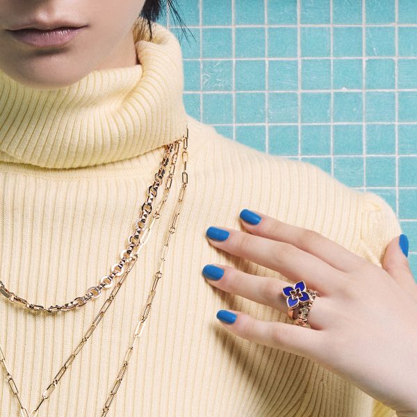 VENETIAN PRINCESS RING WITH LAPIS