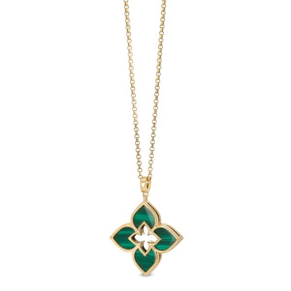 VENETIAN PRINCESS NECKLACE WITH MALACHITE