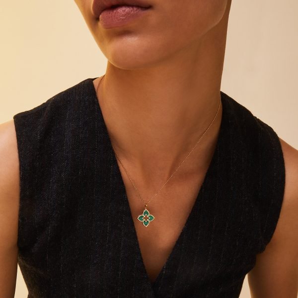 VENETIAN PRINCESS NECKLACE WITH MALACHITE