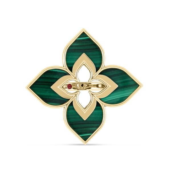 VENETIAN PRINCESS RING WITH MALACHITE