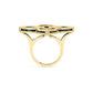 VENETIAN PRINCESS RING WITH MALACHITE