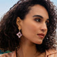 VENETIAN PRINCESS EARRINGS WITH TITANIUM