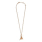 ART DECO NECKLACE WITH MOTHER OF PEARL AND DIAMONDS