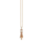 ART DECO NECKLACE WITH MOTHER OF PEARL AND DIAMONDS