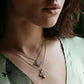 NECKLACE  MOTHER OF PEARL PRINCESS FLOWER