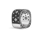 VENETIAN PRINCESS RING WITH BLACK AND WHITE DIAMONDS